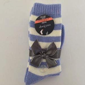 WEST LOOP BLUE SOFT BUTTER SOCKS NWT PACK …